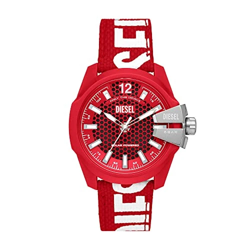 Tijdelijke aanbieding: Diesel Baby Chief horloge voor heren, quartz uurwerk op zonne-energie met rPET horlogeband van 114.00 EUR naar 114.00 EUR (korting 0%)