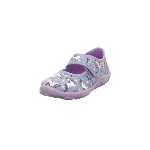 superfit Bonny, Pantofole Bambine e ragazze, Blu Multicolore 8080 1800283, 25 EU