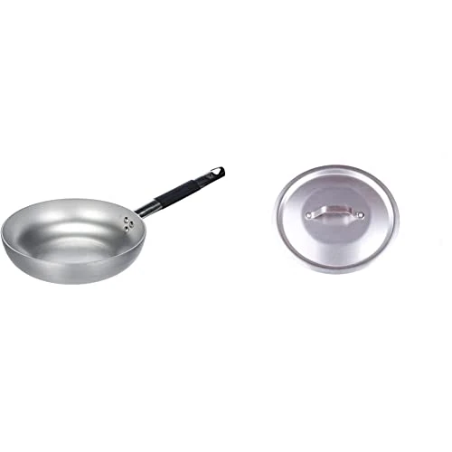 Offerta a tempo: Pentole Agnelli ALMC111BPIC24 Linea Alluminio Induzione Padella Svasata Alta — 22% da 70,49 € a 55,11 €