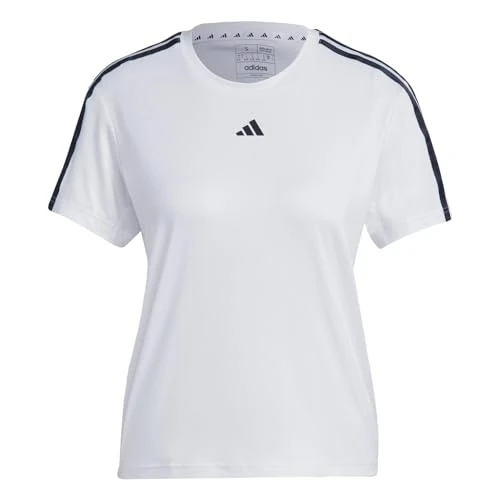 Oferta limitada: adidas Mujer AEROREADY Train Essentials 3-Stripes tee, White/Black, XS de 13.01 EUR a 13.01 EUR (ahorro 0%)