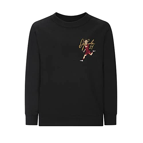 Begrenztes Angebot: AS Roma Unisex Kinder Crewneck Schwarz Dybala Kids 12 Jahre von 29.90 EUR auf 29.90 EUR (Rabatt 0%)