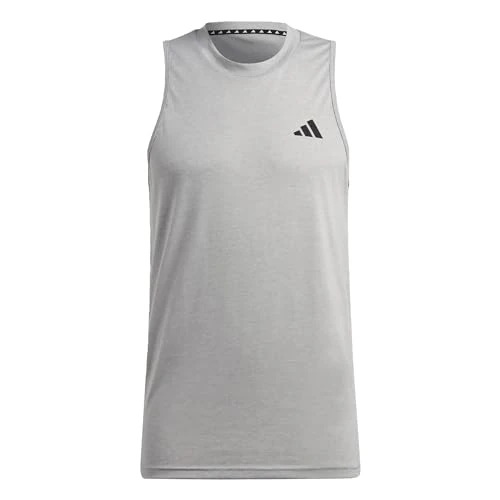 Oferta limitada: Adidas Hombre Train Essentials Feelready Training Sleeveless tee, Medium Grey Heather/White/Black, XL de 23.00 € a 23.00 € (ahorro 0.00%)