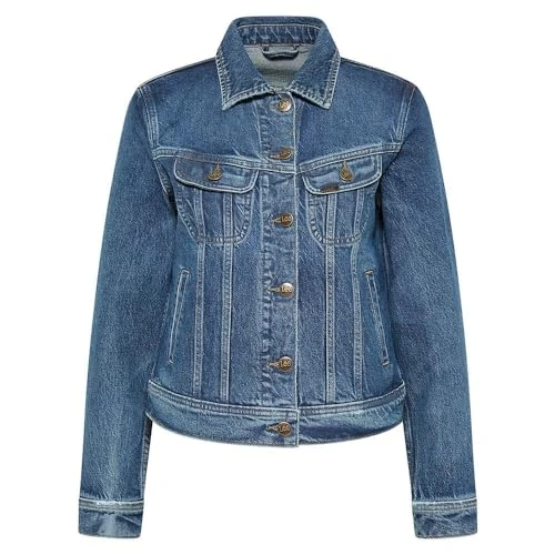 Oferta limitada: Lee - Chaqueta Mujer - Corte Regular - Rider Jacket - Índigo Clásico de 109.95 € a 83.00 € (ahorro 25%)