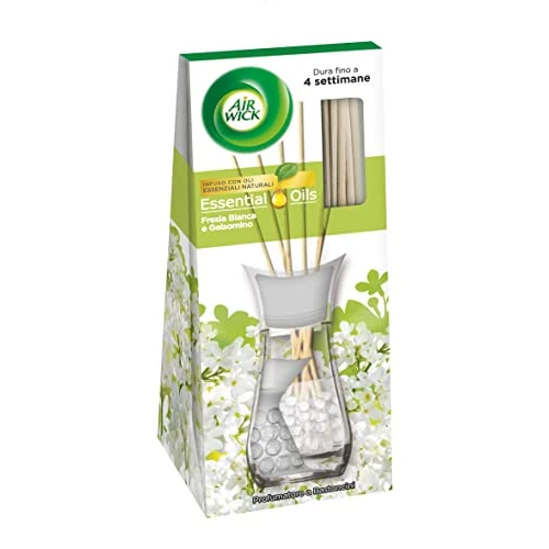 Offerta a tempo: Air Wick Fresia Bianca e Gelsomino Profumatore ambiente bastoncini 25 ml - 0.00% da 4.29 € a 4.29 €
