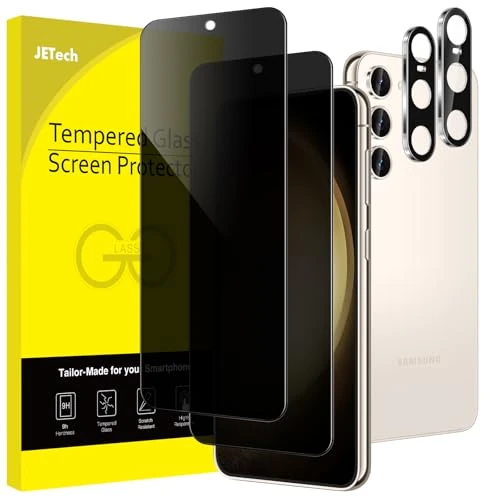 Zeitlich begrenztes Angebot: JETech Sichtschutz Schutzfolie für Samsung Galaxy S23, 2+2 Stück von 10.99 € auf 10.99 € (0.00% Rabatt)