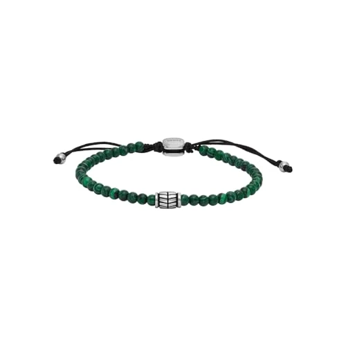 Limited-time offer: Fossil Bracelet for Men, Length: 250mm, Width: 4mm Silver Stainless Steel Bracelet, JF04415040 from 35.00 £ to 24.50 £ (save 30%)