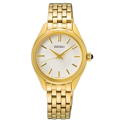 Limitiertes Angebot: Seiko Damen-Uhr Quarz Edelstahl mit Edelstahlband SUR538P1 von 360.00 EUR auf 223.74 EUR (Spare 38%)
