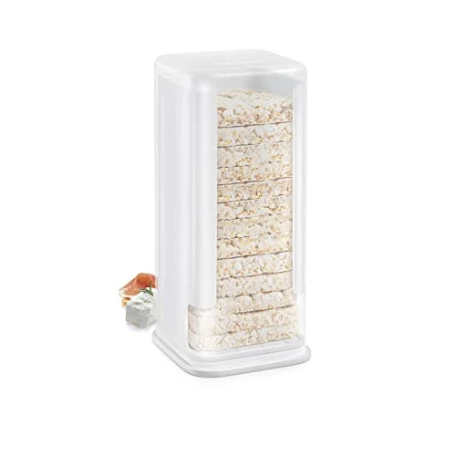 Offerta a tempo: Tescoma 896968, 4Food, Contenitori per Alimenti, Contenitore per Gallette, Contenitore per Fette Biscottate Quadrate, Plastica - 36% da 31.14 € a 19.90 €