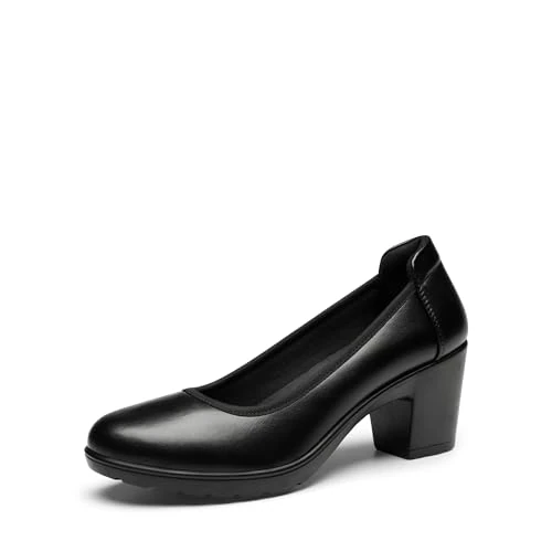Oferta limitada: DREAM PAIRS Zapatos Tacón Alto Mujer,Size 38,Negro,SDPU2230W-E de 45.99 € a 41.99 € (ahorro 9%)