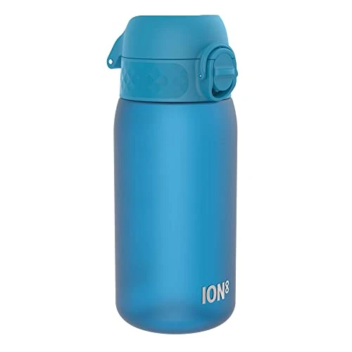 Oferta limitada: ion8 Botella de Agua para Niños, 350ml, a Prueba de Fugas, Fácil de Abrir, Cerradura Segura, Apta para Lavavajillas, Sin BPA, Asa de Transporte, Fácil de Limpiar, Neutro en Carbono, Azul de 12.99 € a 10.30 € (ahorro 21%)