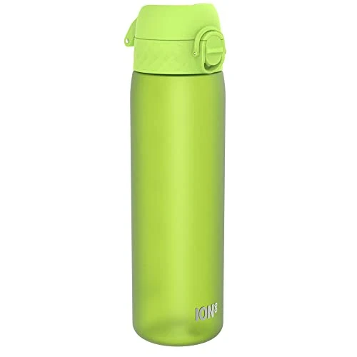 Offerta a tempo: Ion8 Borraccia a Prova di Perdite, 500ml, Facile da Aprire, Serratura Sicura, Lavabile in Lavastoviglie, Senza BPA, Maniglia per il Trasporto, Adatta a Portabicchieri, Facile Pulizia, Verde - 28% da 14.99 € a 10.72 €