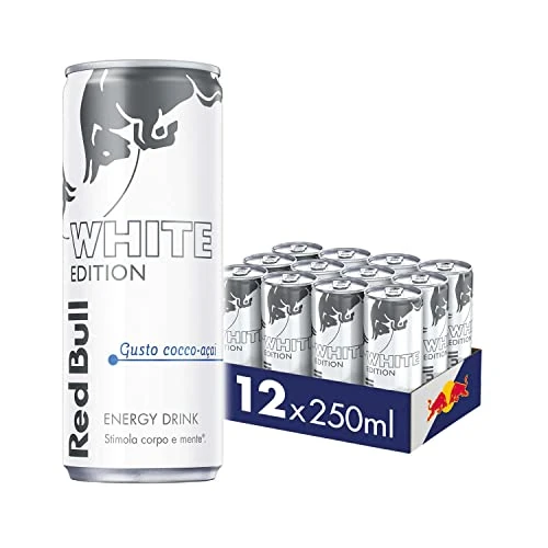 Red Bull Bebida energética, Gusto Cocco Açaí, 250 ml (24 Lattine)