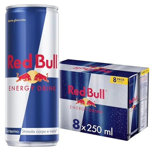 Offerta a tempo: Red Bull Energy Drink, 250 ml (8 Lattine) - 25% da 9.99 € a 7.51 €