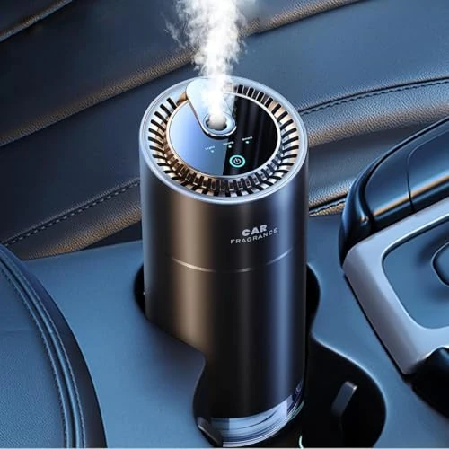 Offerta a tempo: Ceeniu Profumatore Auto, Atomizzatore ad Ultrasuoni, con 3 Modalità, Auto On/Off, Batteria Integrata, Profumo Naturale da 45 ml, F26, Colonia - 42% da 109.99 € a 63.99 €