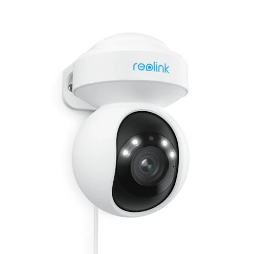 Limitiertes Angebot: Reolink 4K PTZ PoE Überwachungskamera Aussen, 3X Optischem Zoom, Kamera Outdoor mit Personen-/Fahrzeug-/Tiererkennung, Automatischer Verfolgung, Zwei-Wege-Audio, Farbnachtsicht, E1 Outdoor PoE von 129.99 EUR auf 129.99 EUR (Spare 0%)