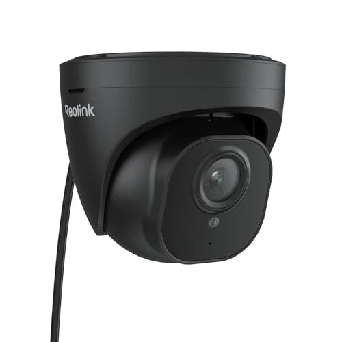 Limitiertes Angebot: Reolink 5MP PoE Überwachungskamera Aussen mit Personen-/Autoerkennung, Smarte IP Kamera Outdoor mit Zeitraffer, IR Nachtsicht, Audio, Wasserfest, microSD Kartensteckplatz, RLC-520A Schwarz von 59.99 EUR auf 59.99 EUR (Spare 0%)