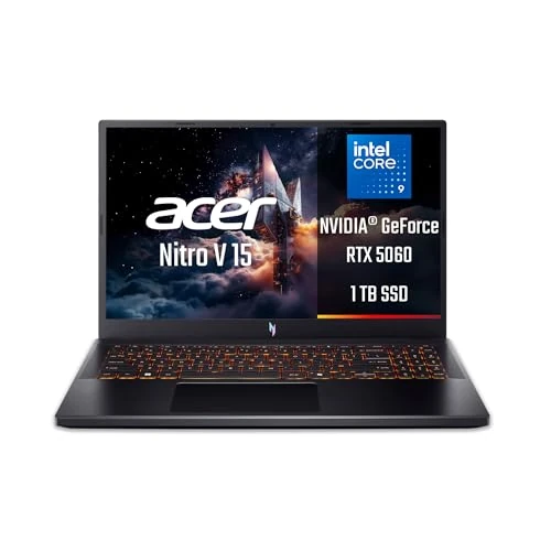Offerta a tempo: Acer Nitro V 15 | Notebook Gaming | 15.6" | Core 9 | RTX 5060 | 16GB | 1 TB | 15.6" FHD IPS 165Hz | Intel Core 9 270H | NVIDIA RTX 5060 | 16GB RAM | 1TB SSD | Windows 11 | Tastiera Italiana QWERTY - 0.00% da 1192.10 € a 1192.10 €