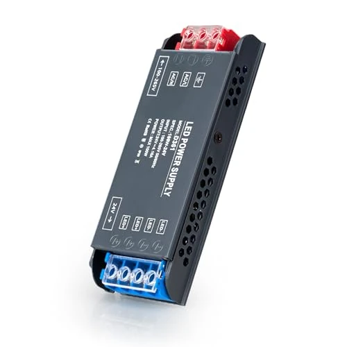 Offre limitée : BRIMETI Transformateur 220V 24V LED Driver 100W Ultra Mince Transfo 4,16A Adaptateur Alimentation, 220V AC à 24V DC Convertisseur, d'alimentation Basse Tension Transfo LED de Tension Constante de 16.99 € à 16.14 € (5% de remise)