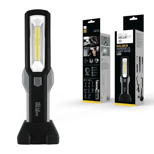 Limited-time offer: Hella VALUEFIT UHL280 Base Rechargeable Work Light, 280 Lumen LED, 2000 mAh Battery, Dual Light Modes, Magnetic Base & Hook (Includes Dock) from $42.60 to $42.60 (save 0.00%)