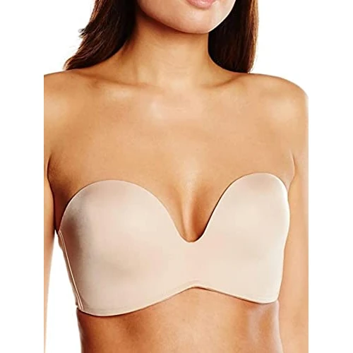 Offerta a tempo: Wonderbra Ultimate Strapless - Bretelle da Donna, Beige, 5I - 0.00% da 48.86 € a 48.86 €