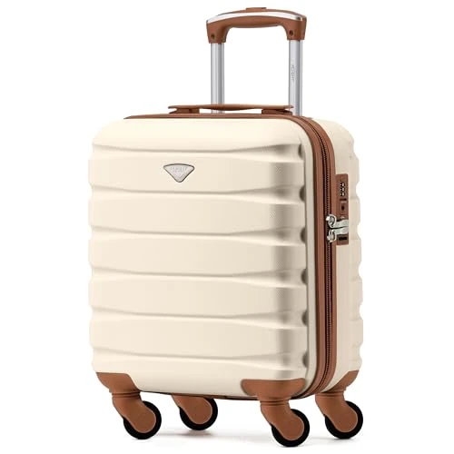 Limited-time offer: Flight Knight Lightweight Travel Suitcase 45x36x20cm | Hard Shell Carry On Luggage with Aluminum Telescopic Handle, 8 Spinner Wheels & TSA Lock | Approved for EasyJet & Wizz Air from 119.99 £ to 33.99 £ (save 71.67%)