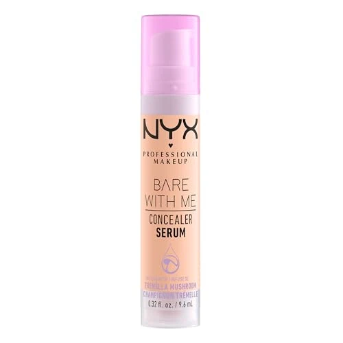 Offerta a tempo: NYX Professional Makeup Siero Correttore, Effetto Naturale, Fino a 24H d'Idratazione, Coprenza Media, Bare With Me, Tonalità: Vanilla, 9,6 ml - 25% da 11.50 € a 8.58 €