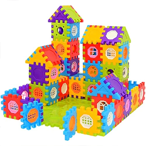 Oferta limitada: Bloques de construcción entrelazados 160 Piezas Jumbo Toy Building Kits - Juguetes de construcción para niños pequeños y niños de 25.99 € a 25.99 € (ahorro 0.00%)