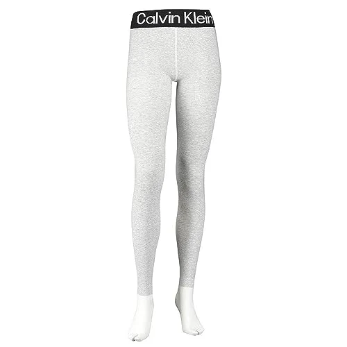 Offre limitée : Calvin Klein Legging pour Femme, Gris Clair chiné, M de 26.95 € à 26.95 € (0.00% de remise)