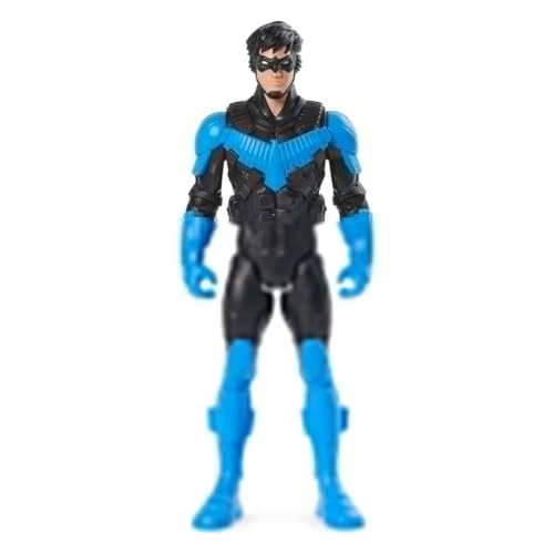 Offre limitée : DC Comics, Action Figure Nightwing Armure, Super Héros Jouet à Échelle, Personnage Monde Batman Haut 30 cm, Super Héros avec 11 Points d'Articulation Jeux pour Enfants et Filles 3+ Ans de 14.86 € à 14.86 € (0.00% de remise)