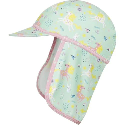 Offerta a tempo: Playshoes Cappello Di Protezione Uv, Copricapo con cuffia da piscina Unisex - Bambini e ragazzi, Unicorno, 51 - 23% da 16.99 € a 13.09 €