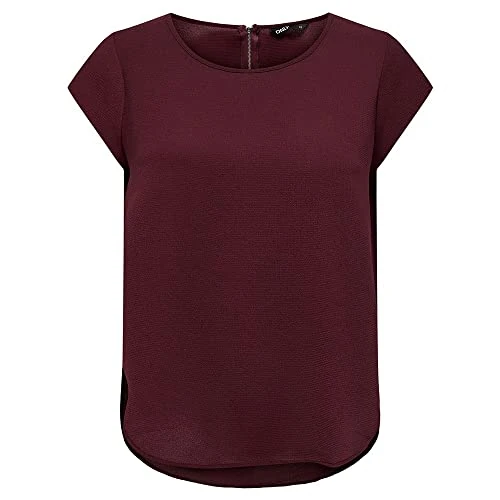 Limitiertes Angebot: ONLY Damen Onlvic S/S Solid Top Noos Ptm, Chocolate Truffle, 34 von 16.99 EUR auf 13.59 EUR (Spare 20%)