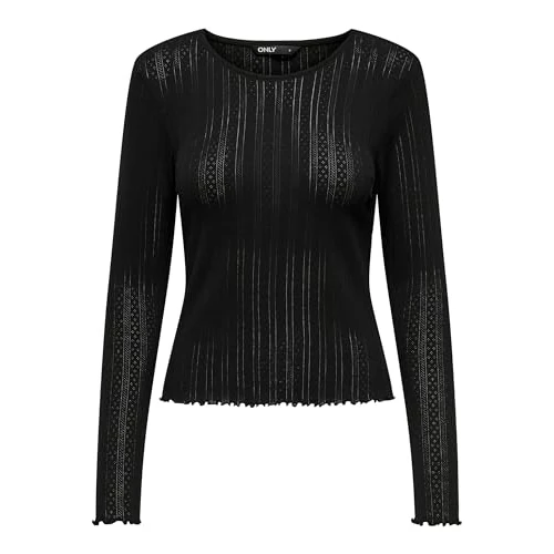 Oferta limitada: ONLY Top para Mujer ONLCARLOTTA Top, Negro, L de 19.99 EUR a 13.94 EUR (ahorro 30%)