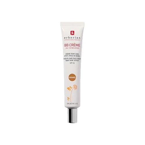 Oferta limitada: Erborian - BB Crema de Ginseng - Crema Perfeccionadora 5-en-1 - Cuidado con efecto "piel de bebé" 5-en-1 para el rostro con SPF 20 - Cosmético Coreano - Caramelo - 40 ml de 44.00 € a 32.22 € (ahorro 27%)