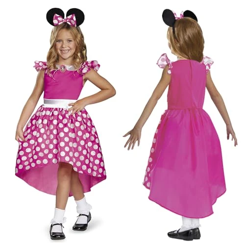 Limited offer: Disney Official Mickey Mouse Costume for Kids with Headband - Made with Super Soft Material - Mickey Mouse Christmas Costume for Kids and Toddlers - Medium from 18.22 EUR to 16.40 EUR (save 10%)