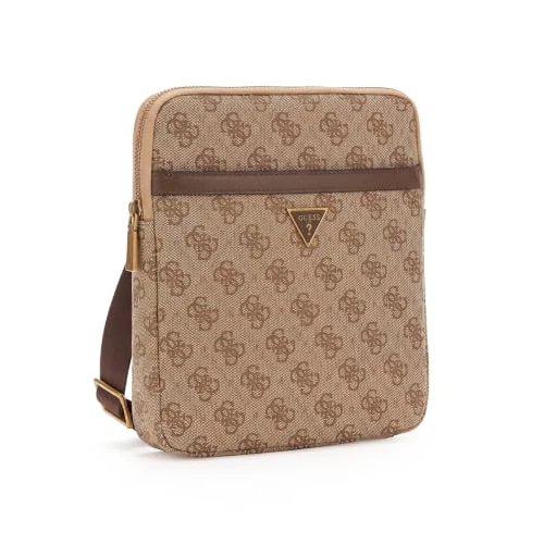 Zeitlich begrenztes Angebot: Guess Milano Crossbody Flat - Umhängetasche Herren Verstellbar von 55.50 € auf 51.95 € (6% Rabatt)