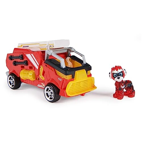 Offre limitée : Paw Patrol - Pat Patrouille - Véhicule + Figurine Marcus du Film - Voiture Figurine À Collectionner - Sons Lumières - Pat Patrouille Jouet - Voiture pour Enfant 3 Ans et + de 22.99 € à 12.47 € (45.76% de remise)