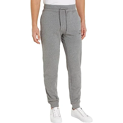 Offre limitee: Tommy Hilfiger Jogging Homme Sweatpants Long, Gris (Medium Grey Heather), XL de 69.90 EUR a 47.92 EUR (economie 31%)
