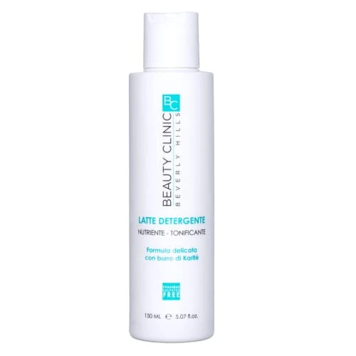 Begrenztes Angebot: Beauty Clinic Reinigungsmilch mit Sheabutter, pflegendes und belebendes Reinigungsmittel, befeuchtet die Haut, geeignet für alle Hauttypen, 150 ml von 9.99 EUR auf 5.00 EUR (Rabatt 50%)