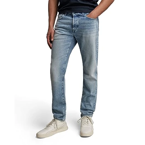 G-Star Raw 3301 Slim Jeans Jeans heren,blauw (Vintage Olympic Blue 51001-d434-d905),28W / 30L