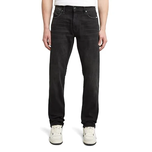 Zeitlich begrenztes Angebot: G-STAR RAW Herren Mosa Straight Jeans, Schwarz (Worn in Black Moon D23692-B479-G108), 26W / 30L von 119.95 € auf 57.60 € (52% Rabatt)