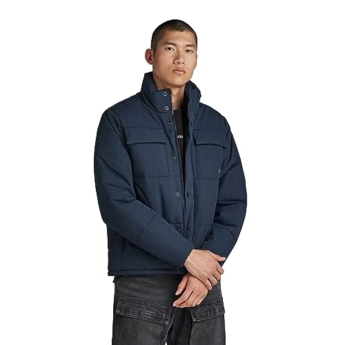 Oferta limitada: G-Star Para Hombre Chaqueta Foundation Padded, Azul (salute D22886-D419-C742), XS de 125.49 € a 99.72 € (ahorro 20.54%)
