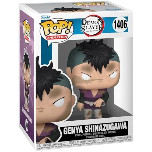 Offerta a tempo: Funko Pop! Animation: Demon Slayer - Genya- Figura in Vinile da Collezione - Idea Regalo - Merchandising Ufficiale - Giocattoli per Bambini e Adulti - Anime Fans - Figura per i Collezionisti - 35% da 16.00 € a 10.47 €