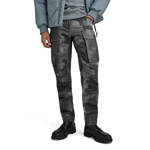 Offerta a tempo: G-STAR Rovic Zip 3D Regular Tapered Pants, Pantaloni, Uomo, Multicolore (Dk Black Blurry Camo D02190-D326-G144), 28W / 32L - 0.00% da 79.99 € a 79.99 €