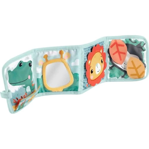Tijdelijke aanbieding: Fisher-Price Opvouwbaar Activiteitenspeelgoed voor baby's met zintuiglijke details, kan op verschillende manieren worden geplaatst HML63 van 16.57 € naar 16.57 € (0.00% korting)
