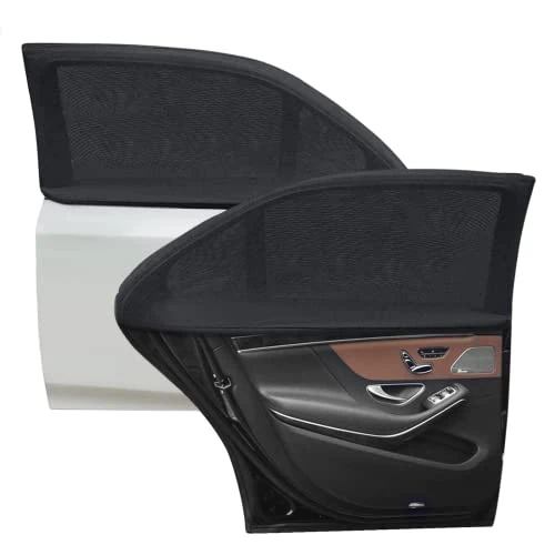 Limited-time offer: Sun Protection Car Children, Pack of 2 Sun Protection Car Sun Protection Reduce Heat and UV Rays in the Car for Most Cars Suitable with Self-Adhesive Strips (XL) from 7.61 GBP to 7.61 GBP (save 0%)