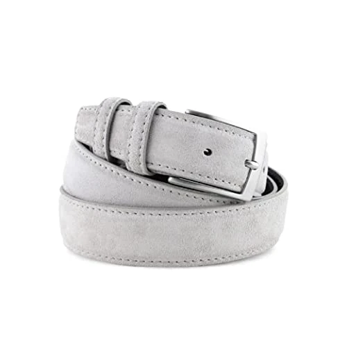Zeitlich begrenztes Angebot: La Bottega del Calzolaio Herrengürtel aus handgefertigtem Wildleder Made in Italy. von 29.90 € auf 29.90 € (0.00% Rabatt)