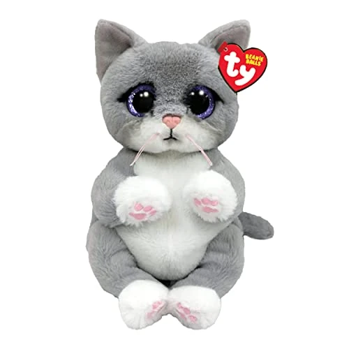 Limited-time offer: TY Morgan Cat Beanie Bellie Regular 6" | Beanie Baby Soft Plush Toy | Collectible Cuddly Stuffed Teddy from 8.49 GBP to 8.25 GBP (save 3%)