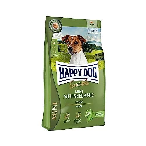 Oferta limitowana: Happy Dog Sensible Mini Nowozelandzka jagnięcina, 4 kg | Sucha karma z jagnięciną – bez pszenicy, małe krokiety, dla małych psów z 72.02 zł na 72.02 zł (oszczędź 0.00%)