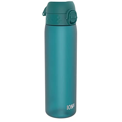 Offerta a tempo: Ion8 Borraccia a Prova di Perdite, 500ml, Facile da Aprire, Serratura Sicura, Lavabile in Lavastoviglie, Senza BPA, Maniglia per il Trasporto, Adatta a Portabicchieri, Facile Pulizia, Acqua - 39% da 14.99 € a 9.20 €