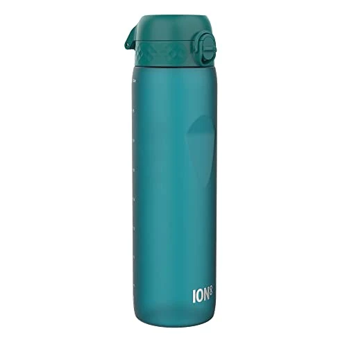 Offerta a tempo: Ion8 Borraccia 1 Litro, 1000ml, a Prova di Perdite, Facile da Aprire, Serratura Sicura, Maniglia per il Trasporto, Lavabile in Lavastoviglie, Senza BPA, Ideale per Sport e Palestra, Acqua - 39% da 20.99 € a 12.90 €